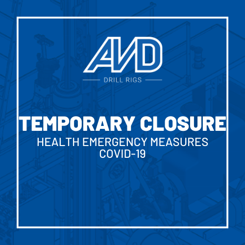 temp closure avd covid-19