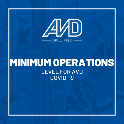 minimum operations avd covid19